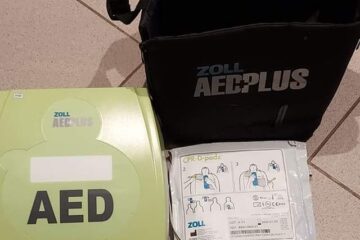 Defibrylator ZOLL AED Plus w OSP Białołęka