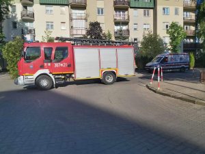 OSP Białołęka - Transport osoby chorej