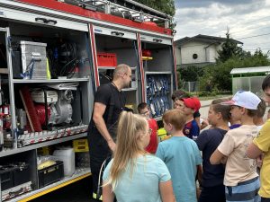 Popularyzacja zagadnień przeciwpożarowych w Szkole Podstawowej nr 231