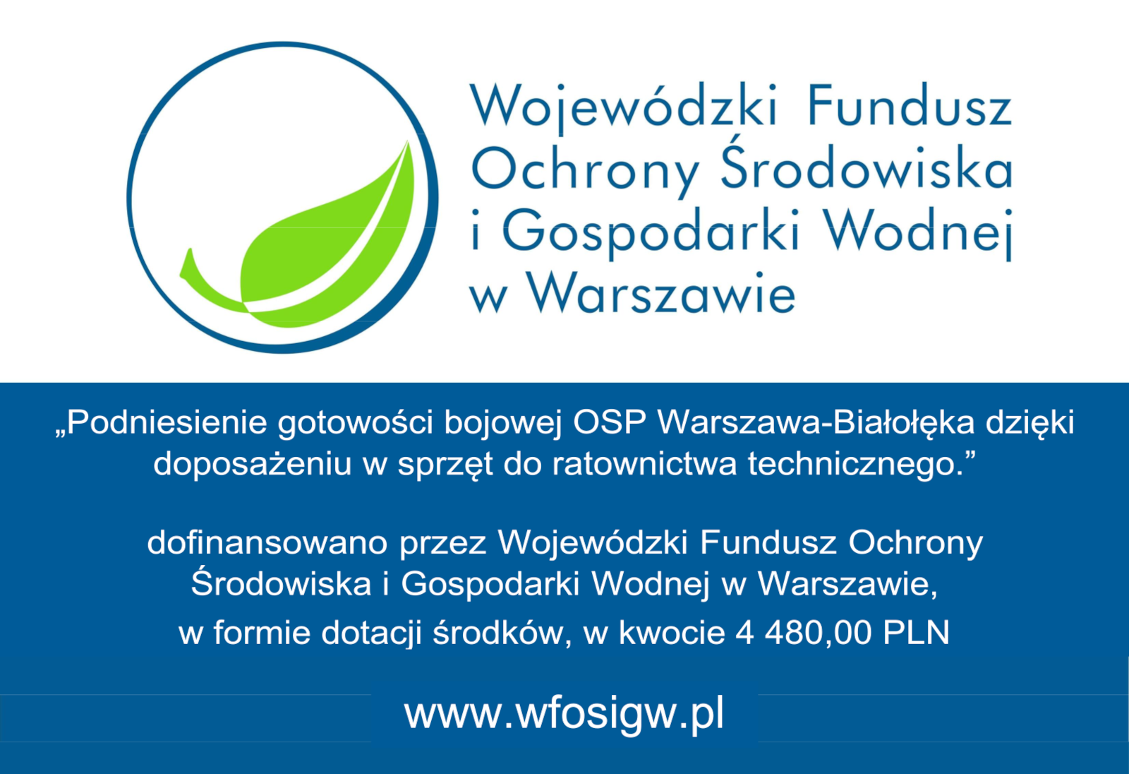 Logo Tablica Fundacji Orlen